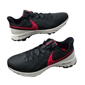 Nike React Infinity Pro Golf Shoes Mens Size 9 Black Red CT6620 002 New No Box